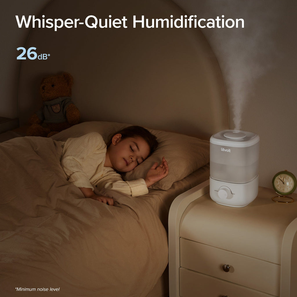 LEVOIT 2.5L Top Fill Humidifiers for Bedroom